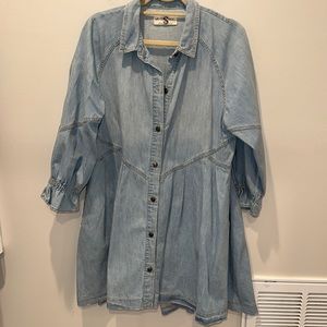 We the Free oversized jean dress